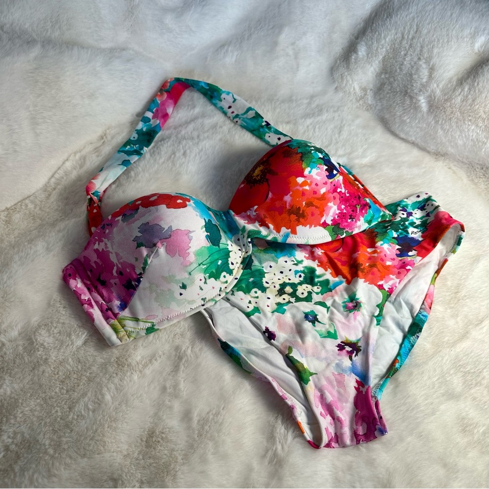 Roidal Floral Multicolor Bikini Set
